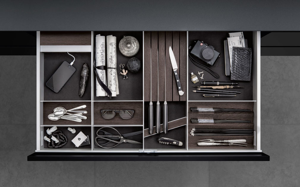 Siematic innenausstattung aluminium