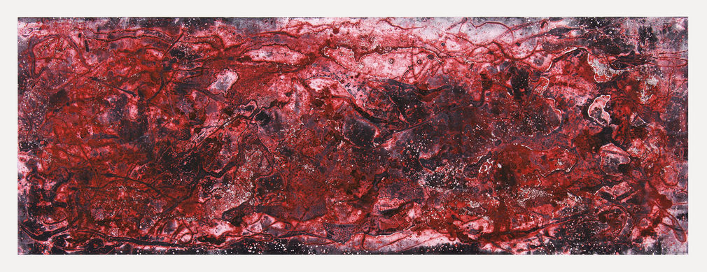 2018 obsidian i radierung 160 x 70 cm