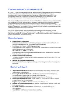 Stellenausschreibung kokonsult 1  seite 1